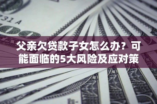 武汉父亲欠贷款子女怎么办？可能面临的5大风险及应对策略