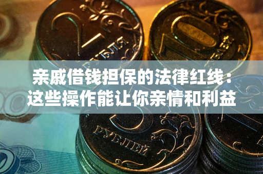 武汉亲戚借钱担保的法律红线：这些操作能让你亲情和利益两不误