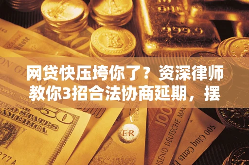 武汉网贷快压垮你了？资深律师教你3招合法协商延期，摆脱暴力催收！