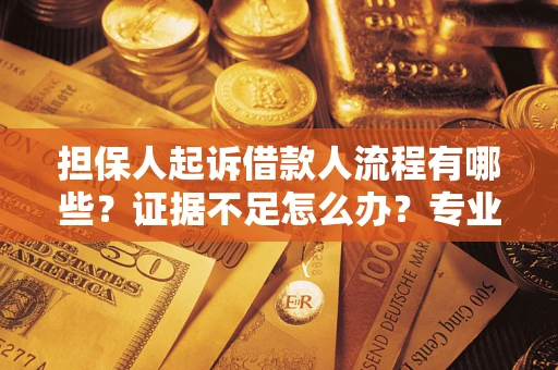 武汉担保人起诉借款人流程有哪些？证据不足怎么办？专业律师解答