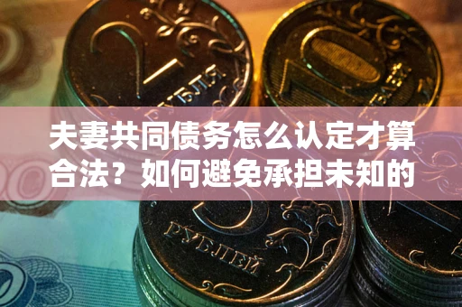 武汉夫妻共同债务怎么认定才算合法？如何避免承担未知的债务风险？