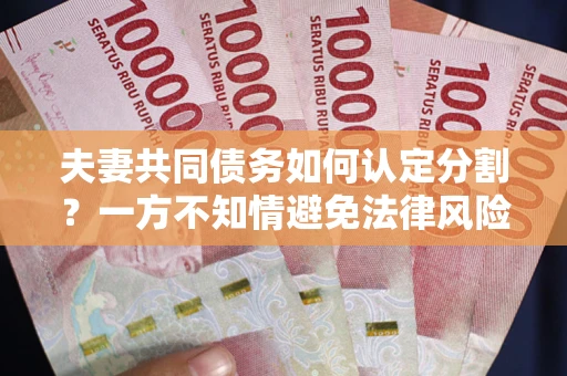武汉夫妻共同债务如何认定分割？一方不知情避免法律风险必看！